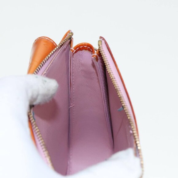 LOUIS VUITTON Monogram Vernis Motto Pouch Marshmallow Pink - Picture 13 of 16